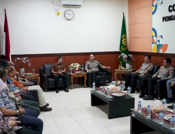 Sidoarjo Ajak Silaturahmi  Kapolresta Sidoarjo Perkuat Sinergitas dengan Pengadilan Negeri
